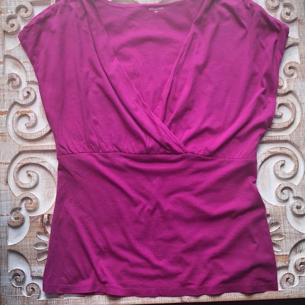 Garnet Hill top size L
